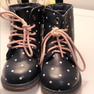 Toddler polka dots boot